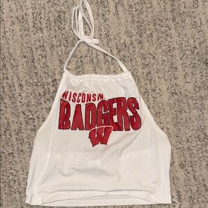 Wisconsin Badgers Halter Top